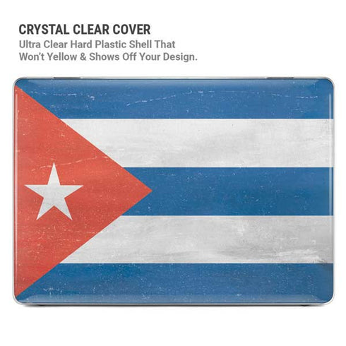 Cuban Flag Distressed MacBook Air 13in M1 (2021) Case plus Skin